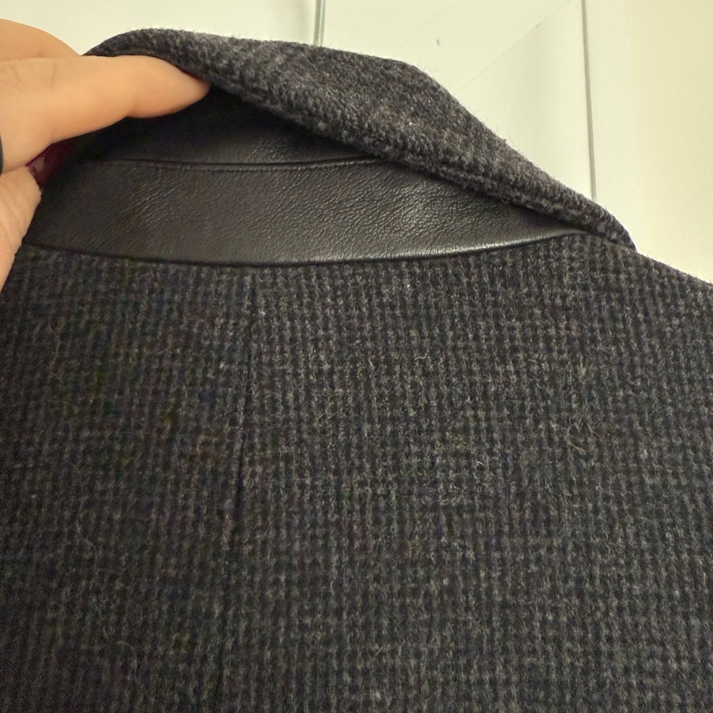 All Saints Charcoal Gray Men's Coat - Picture 9 of 12